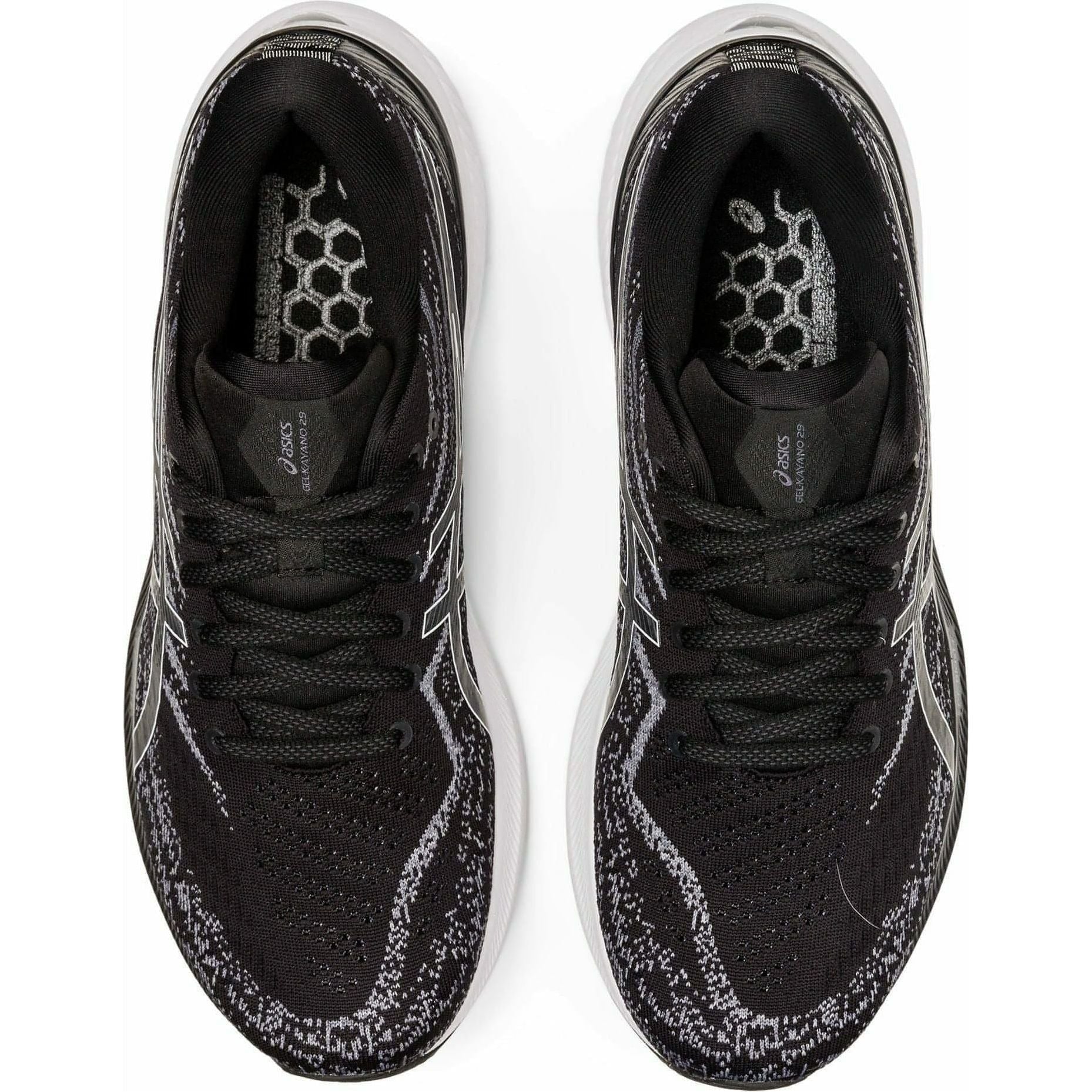Asics Gel Kayano 29 WIDE FIT (2E) Mens Running Shoes - Black - Start Fitness