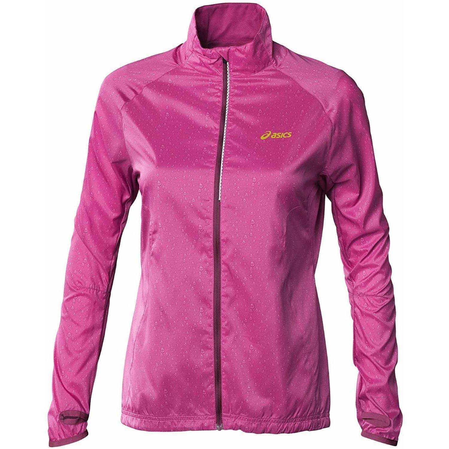 Asics Printed Windbreaker Womens Running Jacket - Pink – Start Fitness