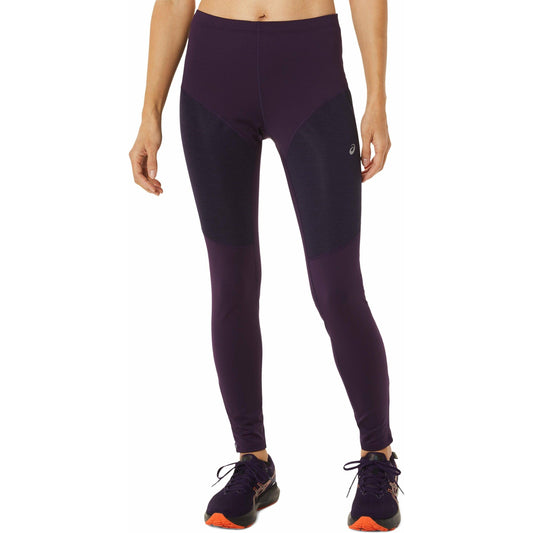 Asics Winter Womens Long Running Tights - Purple - Start Fitness