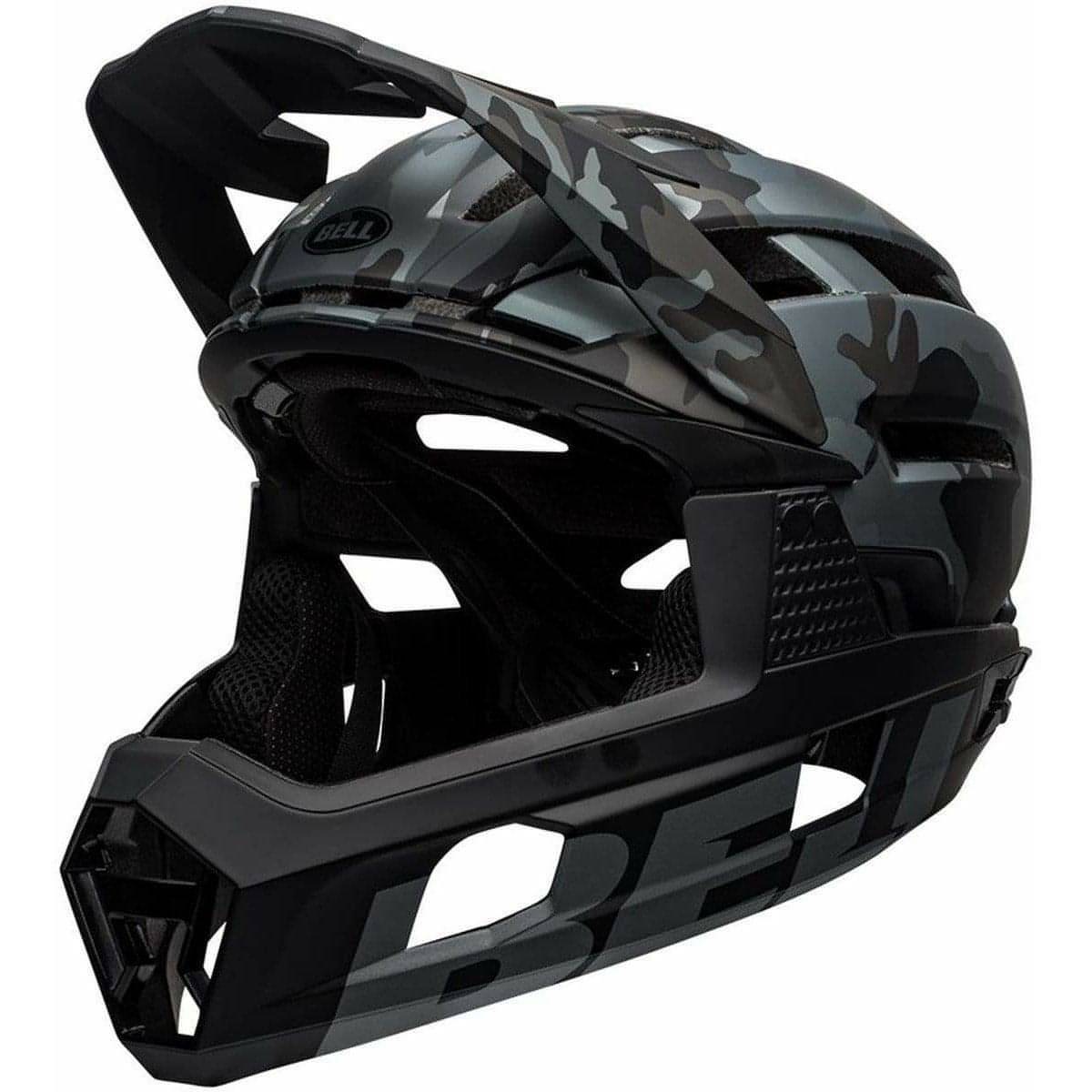 Bell Super Air R MIPS MTB Full Face Helmet - Black Camo - Start Fitness