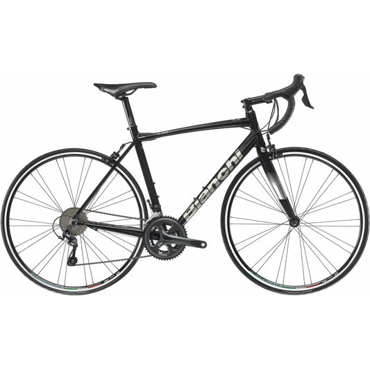 Bianchi Via Nirone 7 Tiagra Road Bike 2021 - Black - Start Fitness