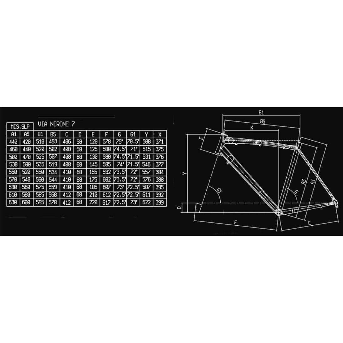 Bianchi Via Nirone 7 Tiagra Road Bike 2021 - Black - Start Fitness