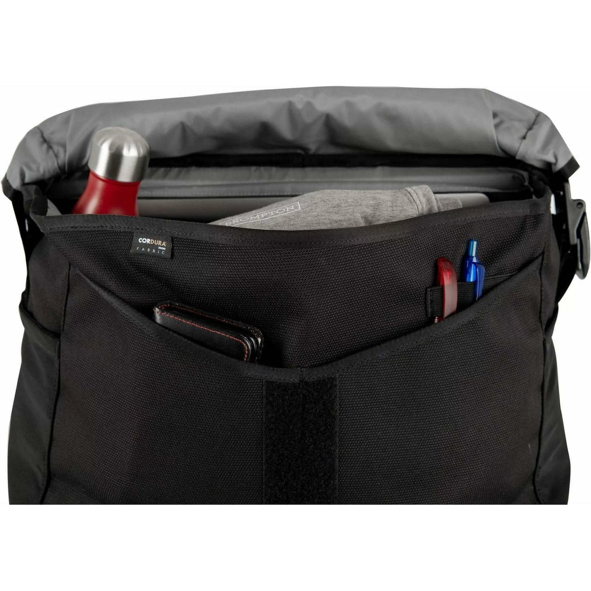 Brompton Metro Large Messenger Bag - Black 5053099020898 - Start Fitness