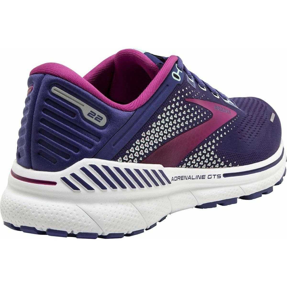 Brooks Adrenaline GTS 22 Womens Running Shoes - Purple - Start Fitness
