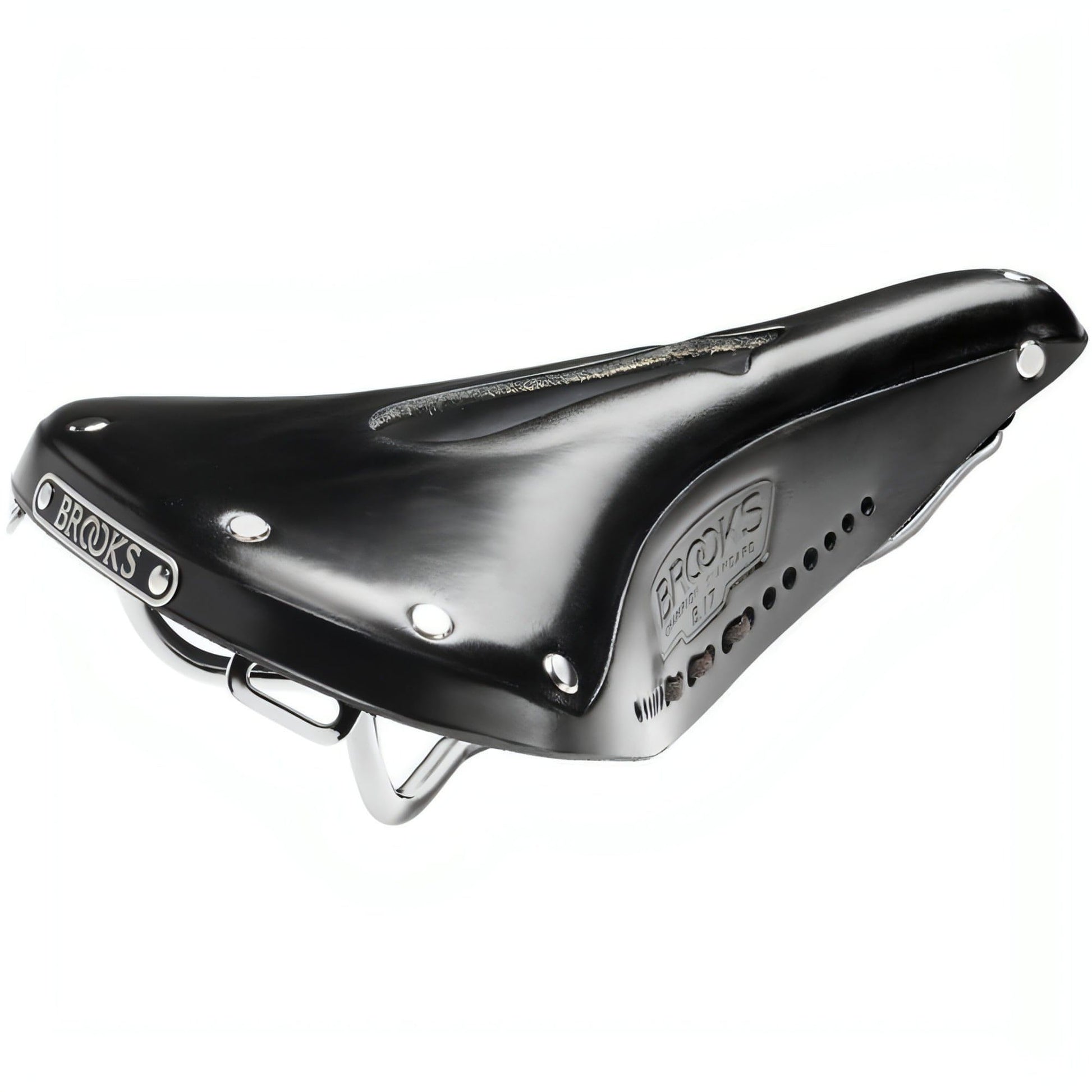 Brooks B17 Standard Carved Saddle - Black 831273006105 - Start Fitness
