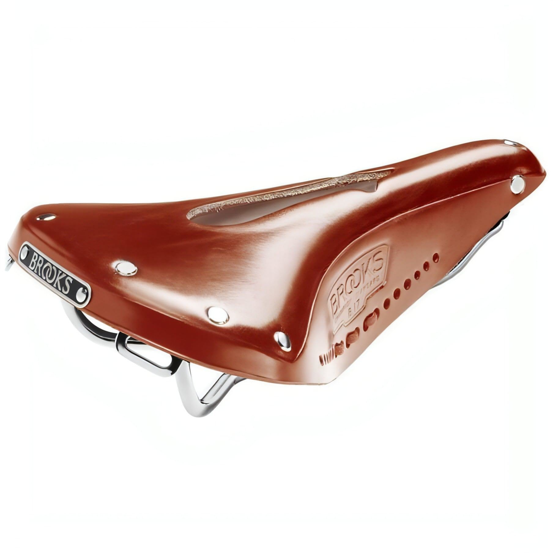 Brooks B17 Standard Carved Saddle - Honey 831273006327 - Start Fitness