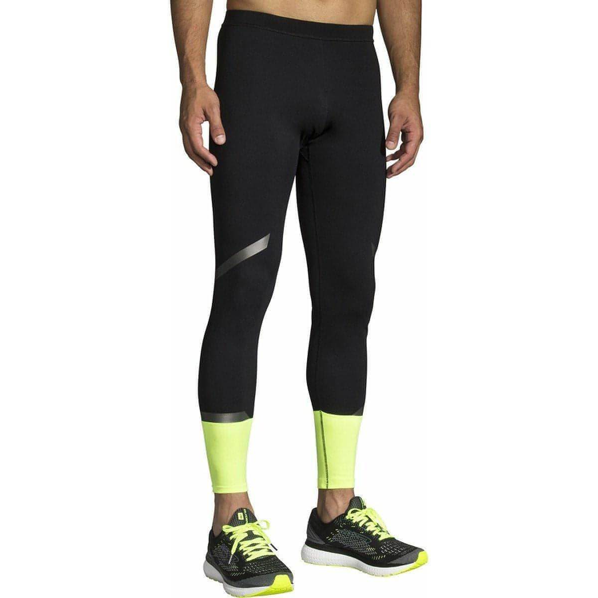 Brooks Carbonite Mens Long Running Tights - Black – Start Fitness