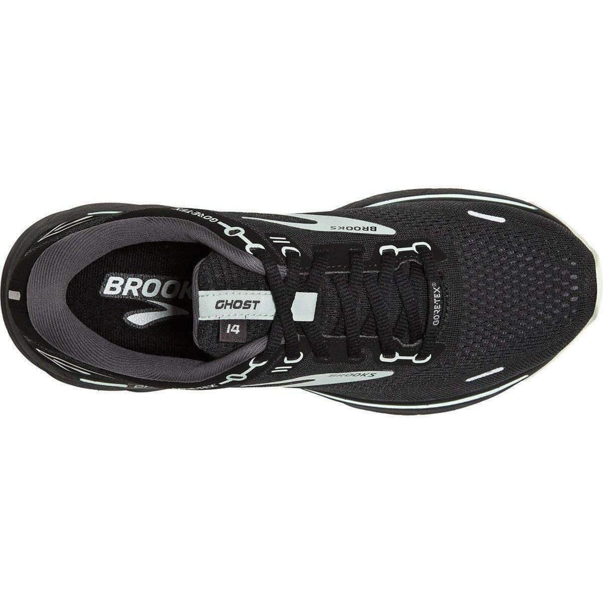 Brooks Ghost 14 GTX Womens Running Shoes - Black - Start Fitness