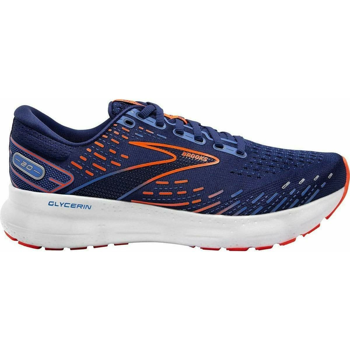 Brooks Glycerin 20 Mens Running Shoes Blue – Start Fitness