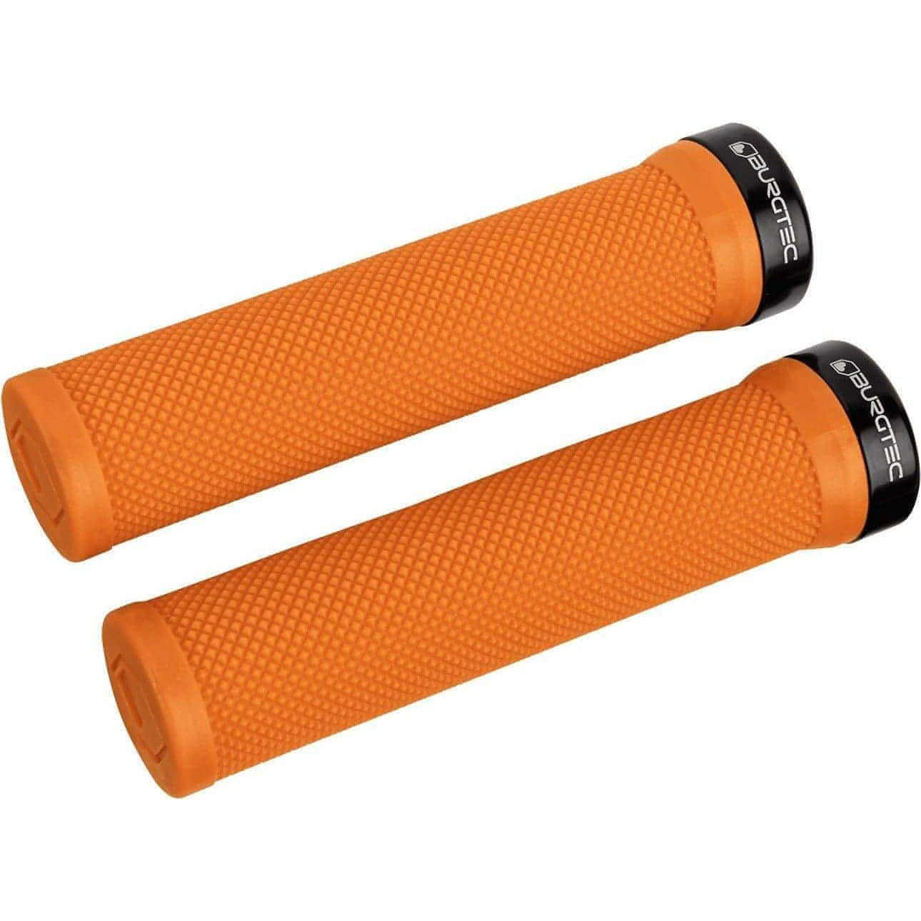 Burgtec Bartender Lock On Grips - Orange 712885684601 - Start Fitness