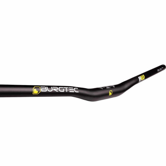 Burgtec RideWide Enduro Alloy 800mm Wide Handlebars 31.8mm - Black - Start Fitness