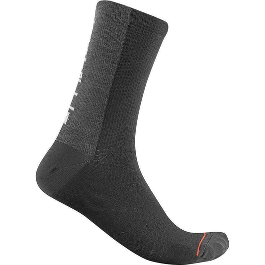 Castelli Bandito Wool 18 Cycling Socks - Black - Start Fitness