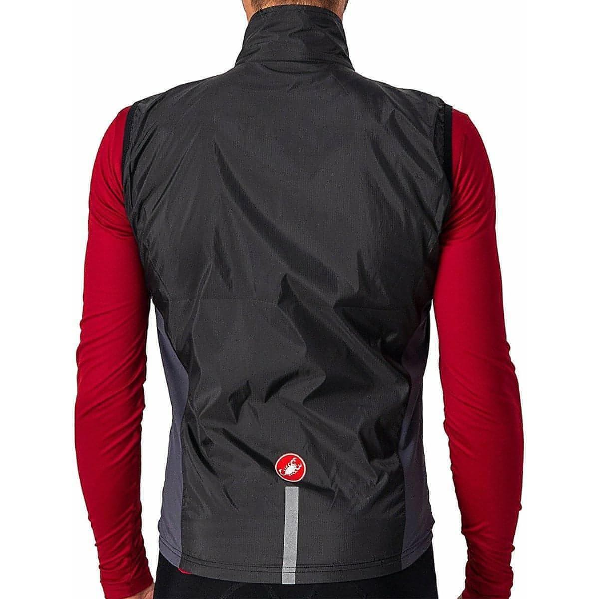 Castelli Squadra Stretch Mens Cycling Gilet - Black - Start Fitness