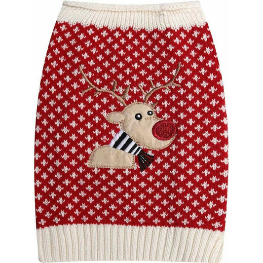 Christmas Reindeer Costume Novelty Dog Christmas Jumper 5057775200079 - Start Fitness