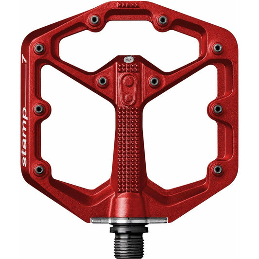 Crank Brothers Stamp 7 Small Flat Pedals - Red 641300160058 - Start Fitness