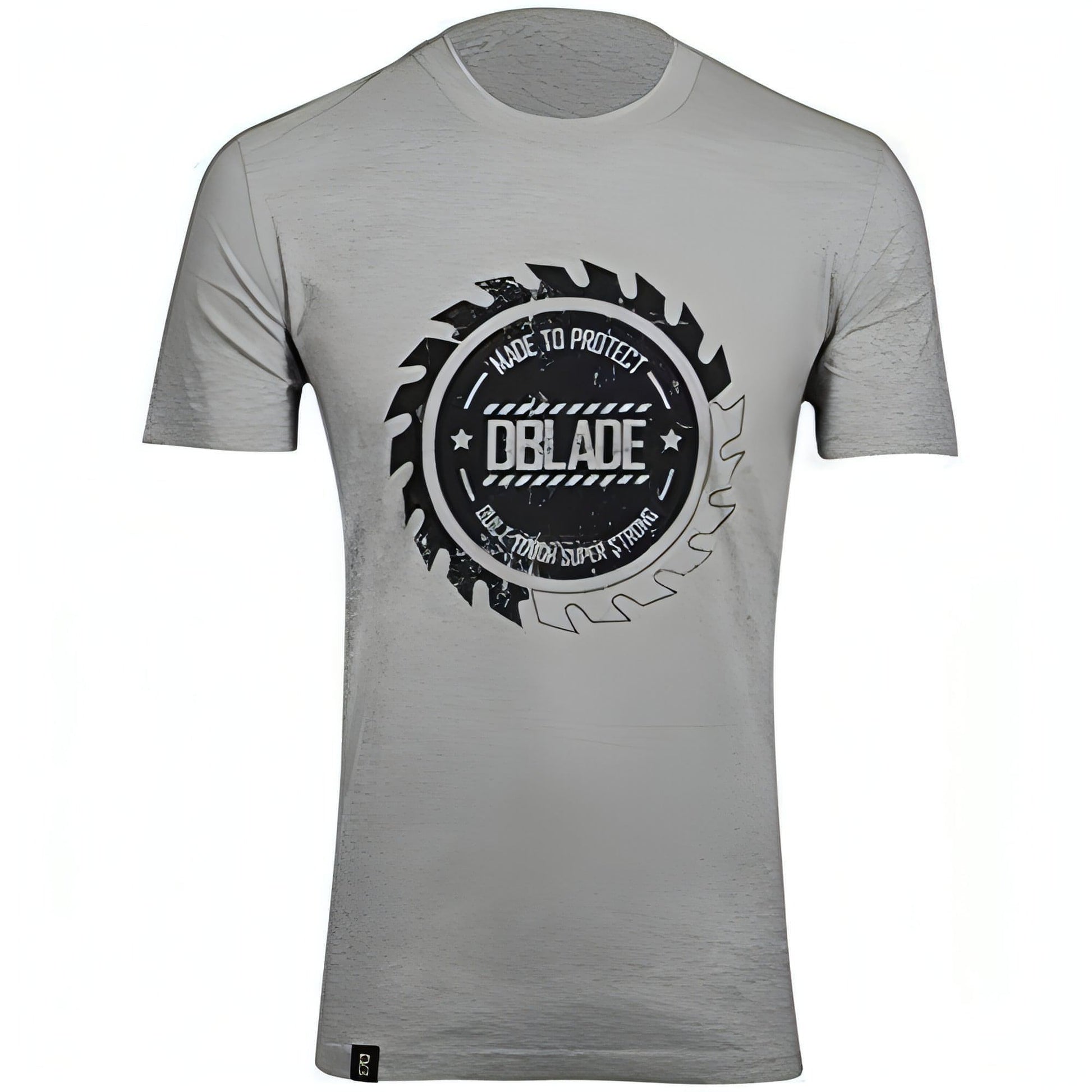 DBlade Corporate Buzz Short Sleeve Mens Work Wear Top - Grey - Start Fitness