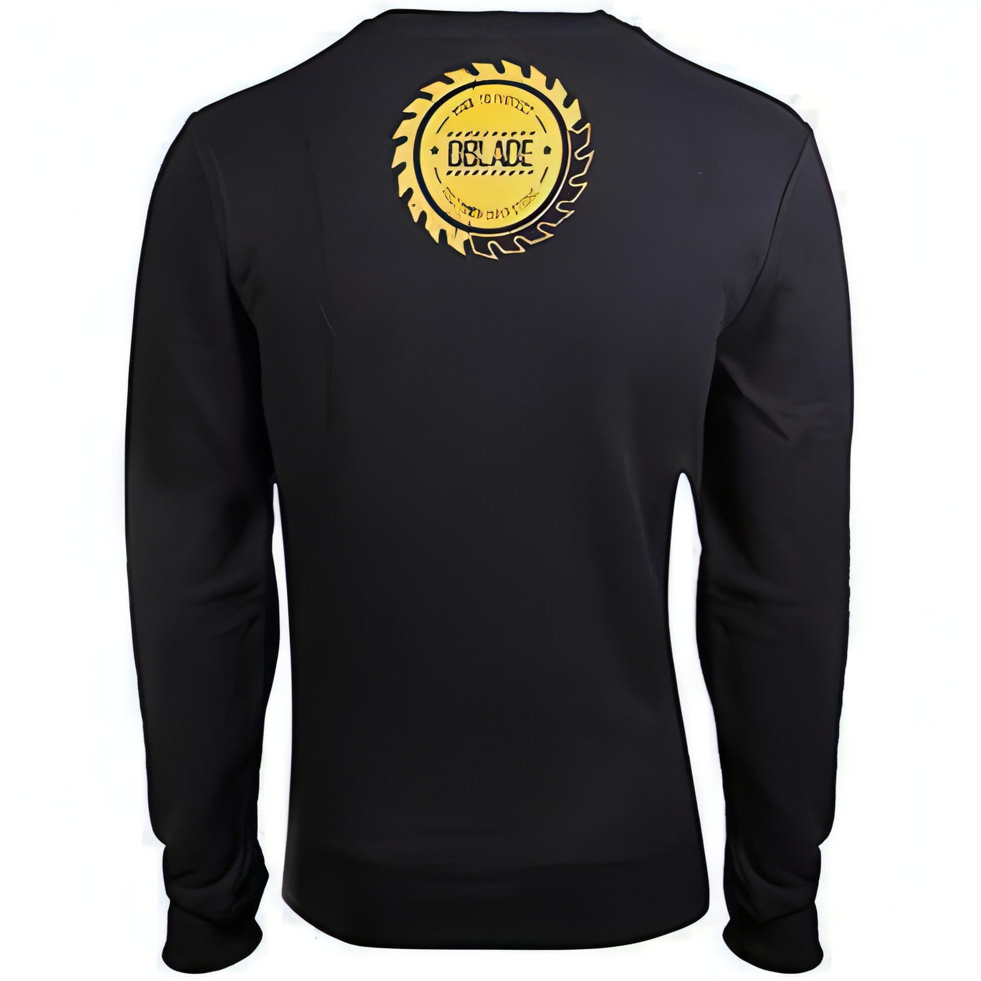 DBlade Logo Round Neck Mens Sweatshirt - Black - Start Fitness