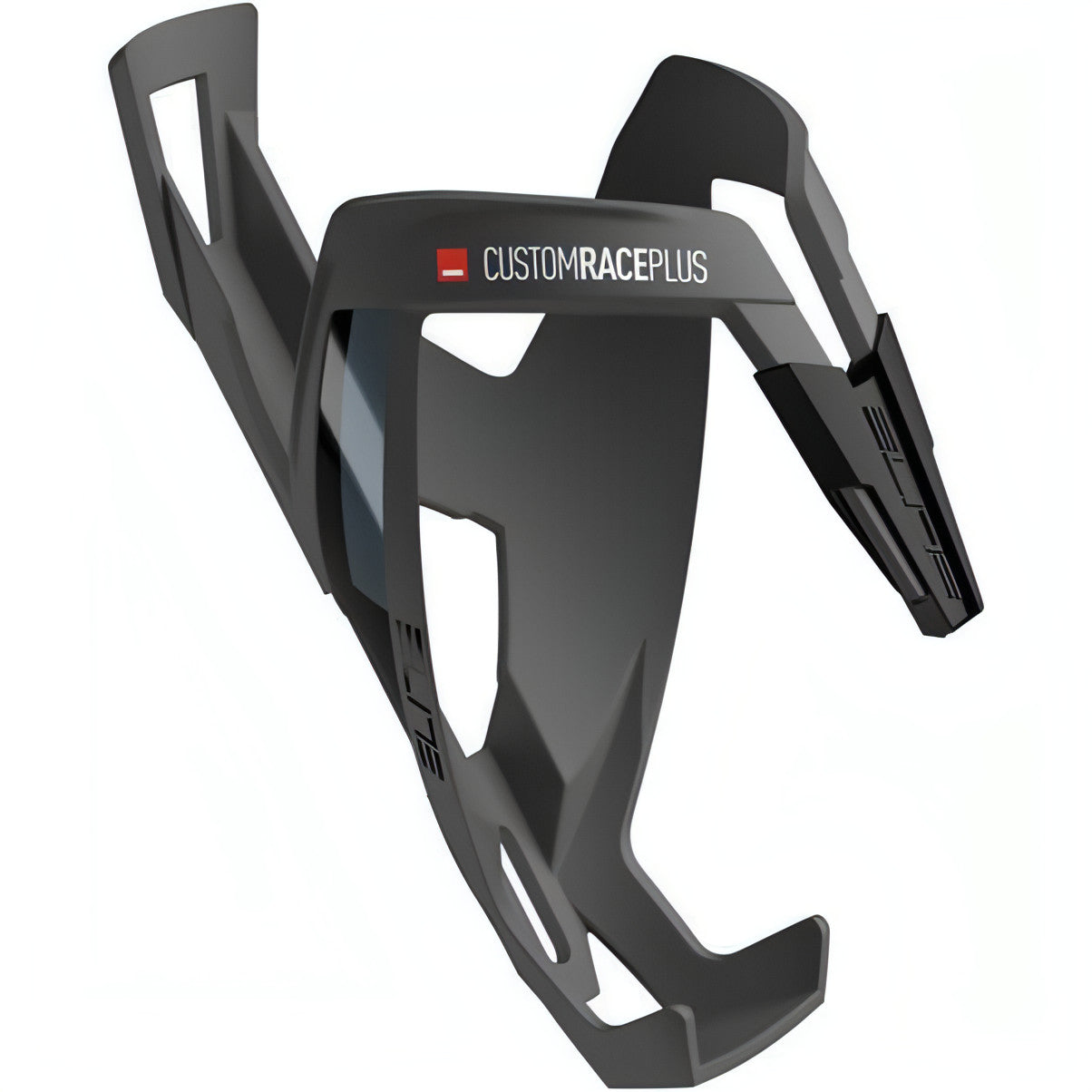 Elite Custom Race Plus Resin Bottle Cage - Stealth Black 8020775035603 - Start Fitness