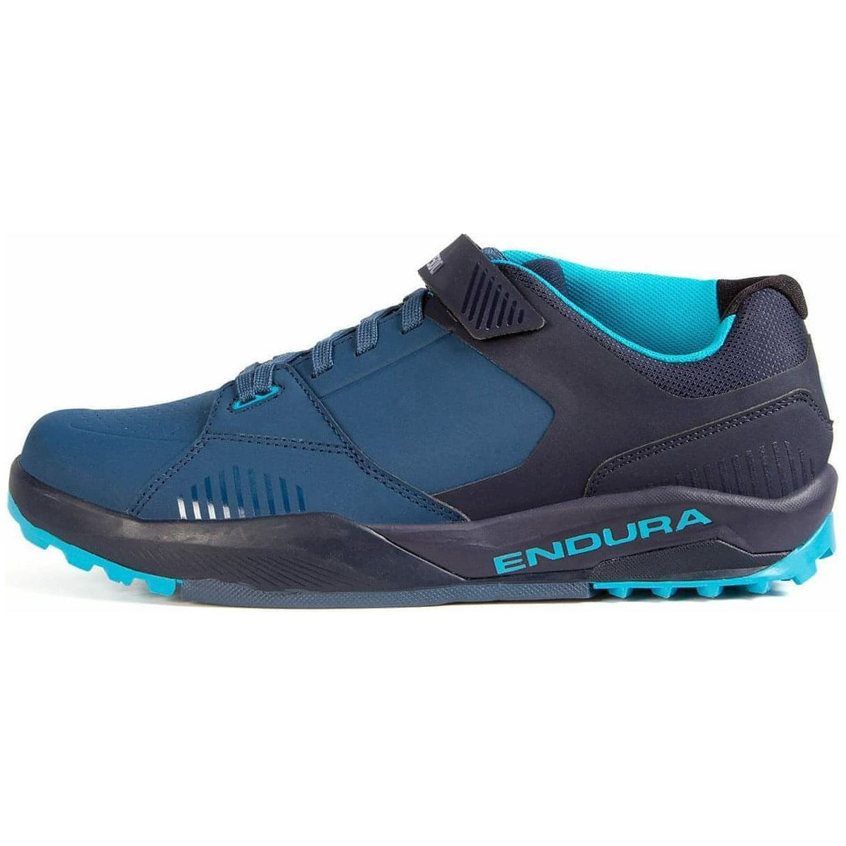 Endura MT500 Burner Flat Mens MTB Cycling Shoes Navy Start Fitness