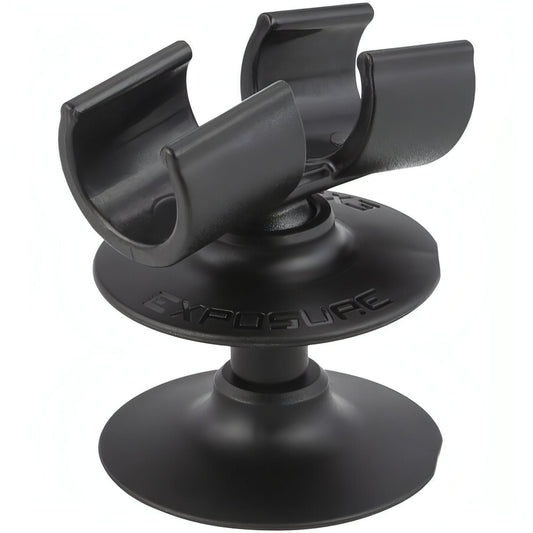 Exposure Twin Helmet Mount - Black 5060369150315 - Start Fitness