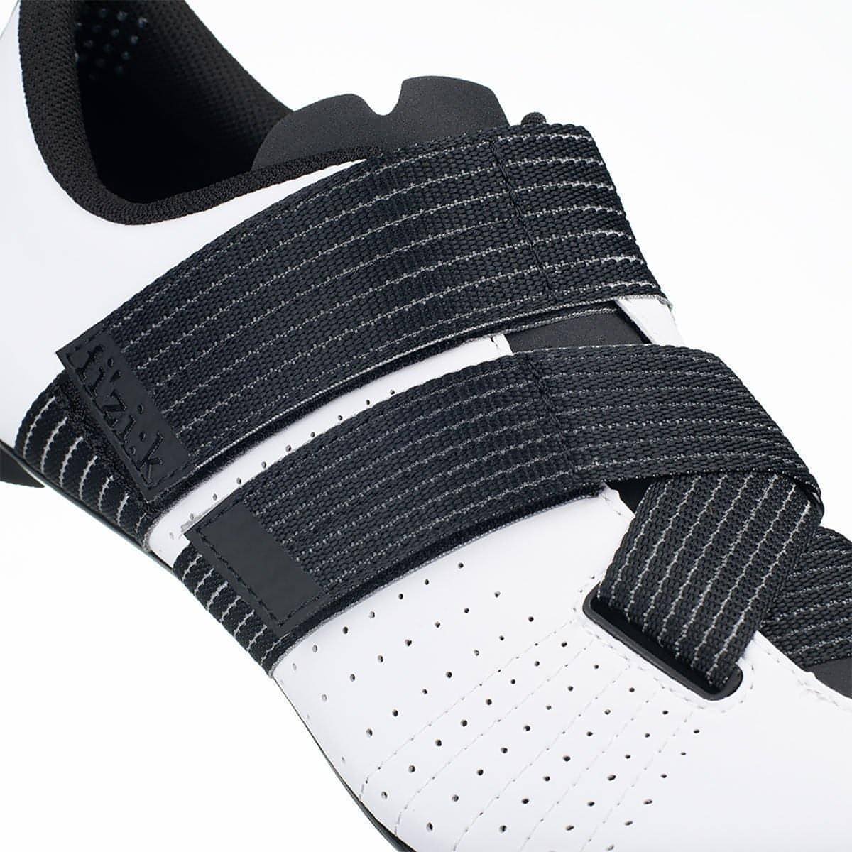 Fizik R5 Tempo PowerStrap Mens Road Cycling Shoes - White - Start Fitness