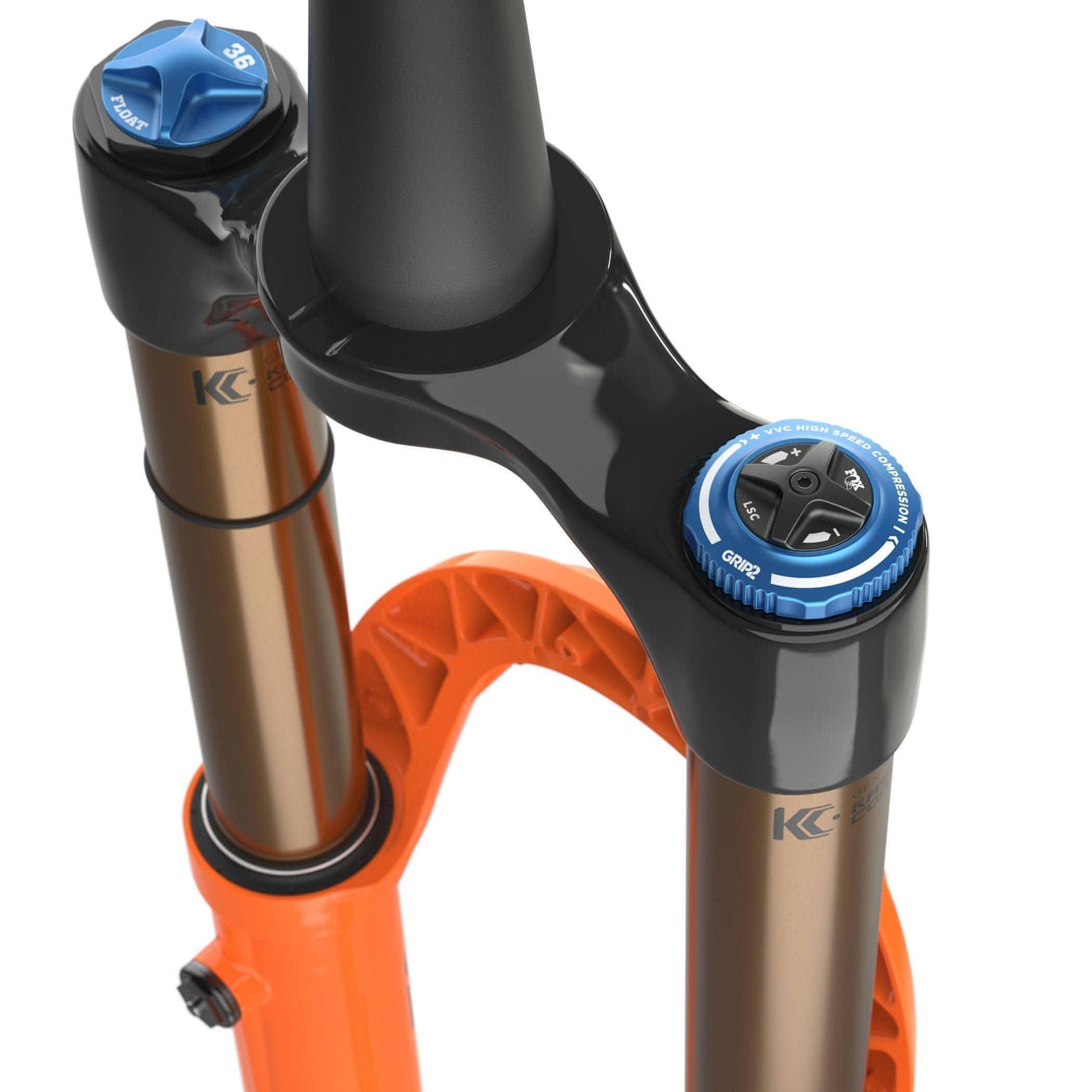 Fox 36 Float Factory 27.5" GRIP2 44mm Offset BOOST Tapered Suspension Fork 2022 - Orange 821973418780 - Start Fitness