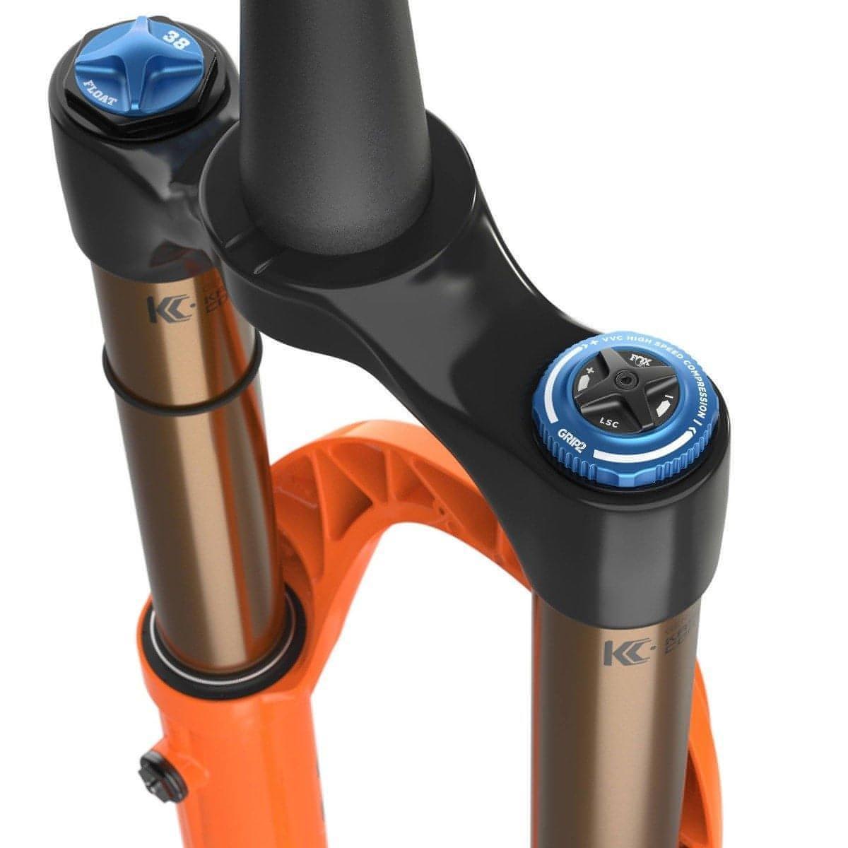 Fox 38 Float Factory 27.5" GRIP2 44mm Offset BOOST Tapered Suspension Fork 2022 - Orange 821973418476 - Start Fitness