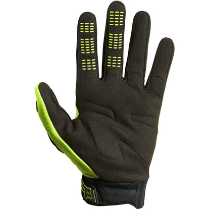 Fox DirtPaw Full Finger Cycling Gloves - Yellow - Start Fitness