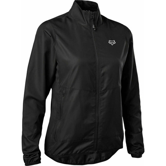 Fox Ranger Wind Womens Cycling Jacket - Black - Start Fitness
