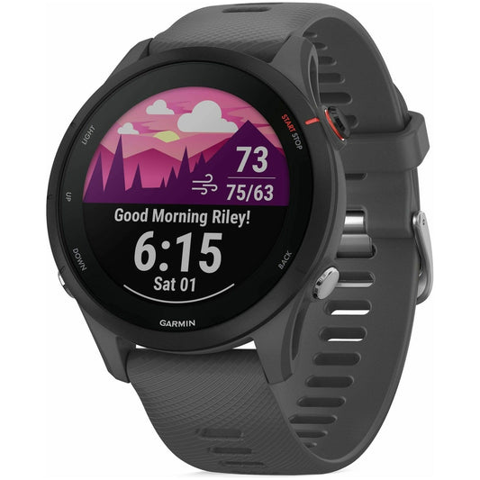 Garmin Forerunner 255 HRM With GPS Watch - Grey 753759279875 - Start Fitness