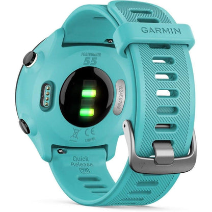 Garmin Forerunner 55 HRM With GPS Watch - Aqua 753759279653 - Start Fitness