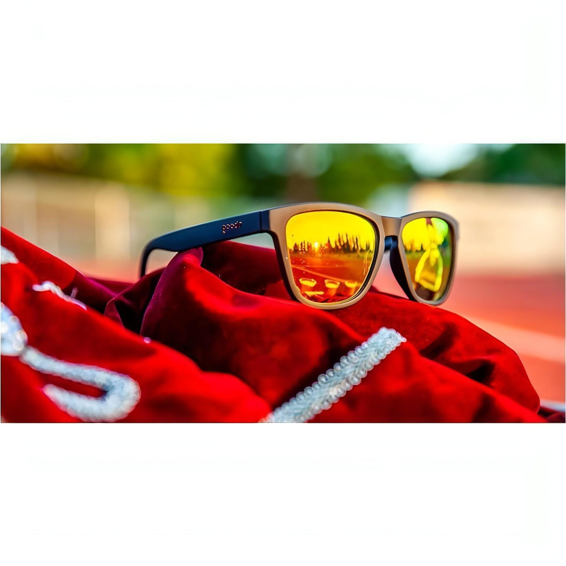 Goodr Whiskey Shots With Satan Running Sunglasses 728461226639 - Start Fitness