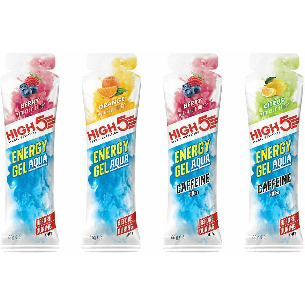 High 5 Energy Gel Aqua Mixed Flavour (Box Of 15) 5027492003505 - Start Fitness