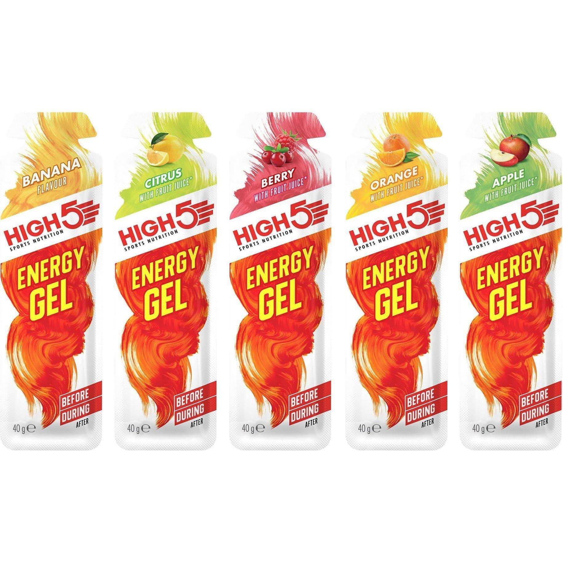 High 5 Energy Gels - Start Fitness