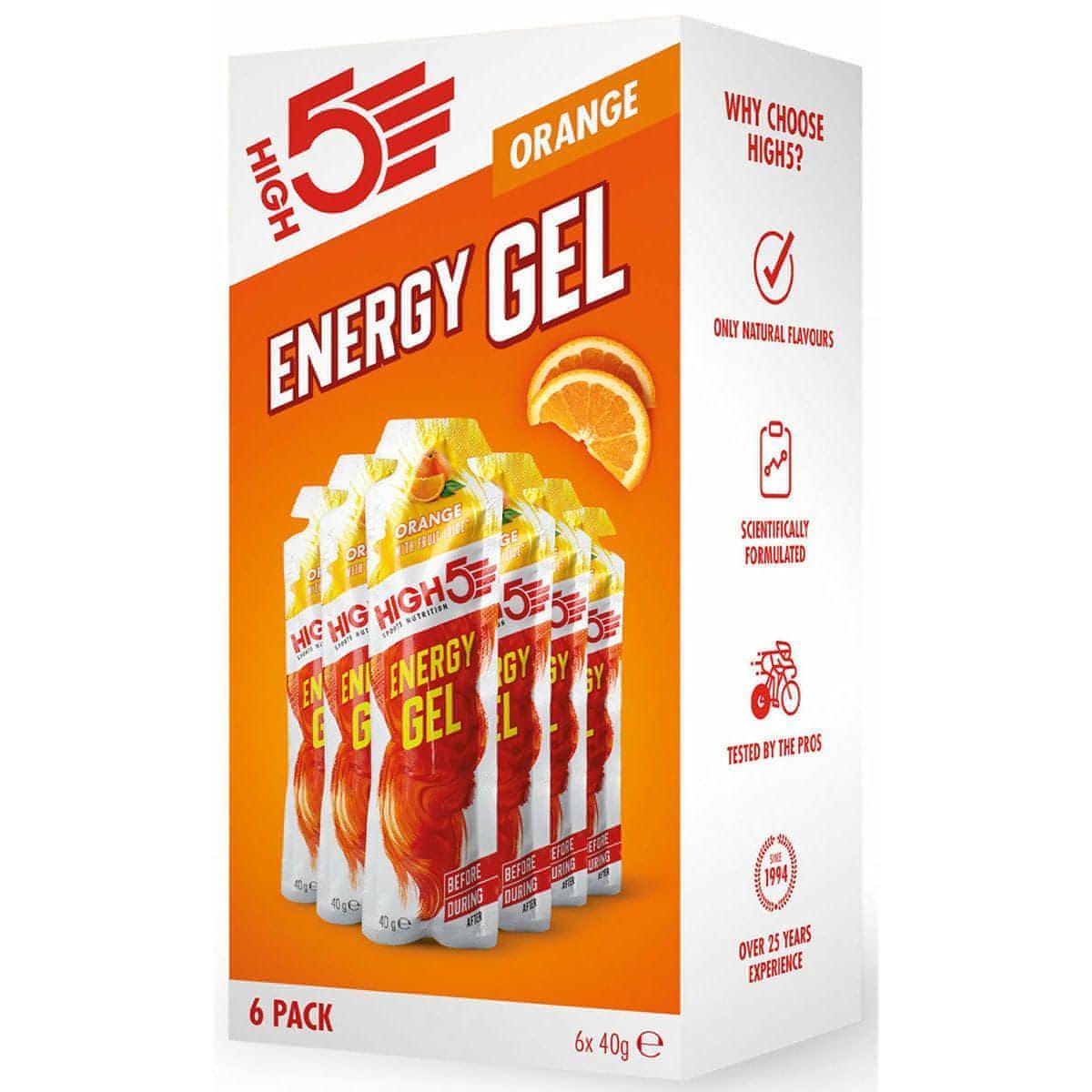 High 5 Energy Gels (Box Of 6) - Start Fitness