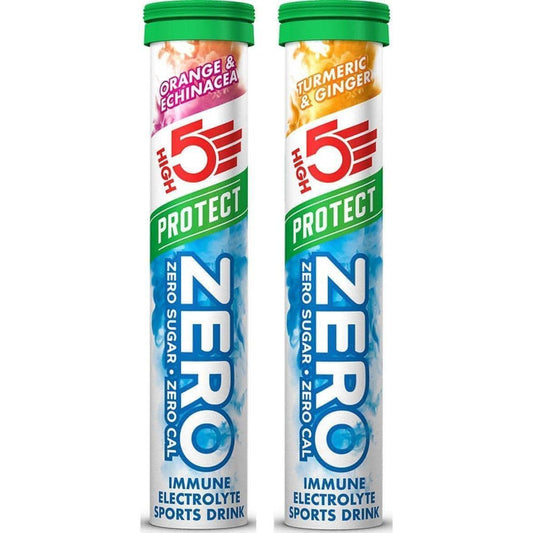 High 5 Zero Protect Electrolyte Hydration Sports Drink Tablets (20 Tube) - Start Fitness