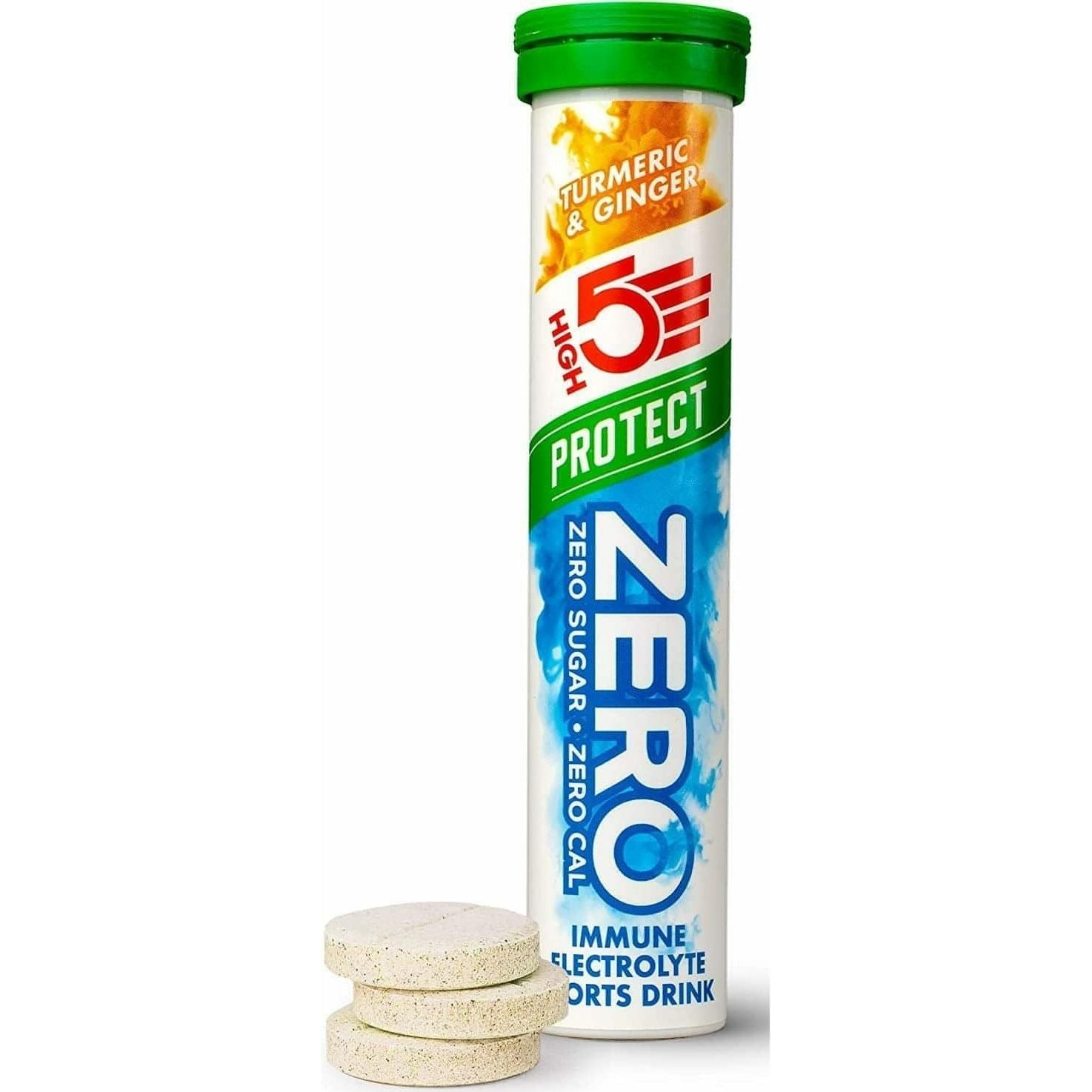 High 5 Zero Protect Electrolyte Hydration Sports Drink Tablets (20 Tube) 5027492004366 - Start Fitness
