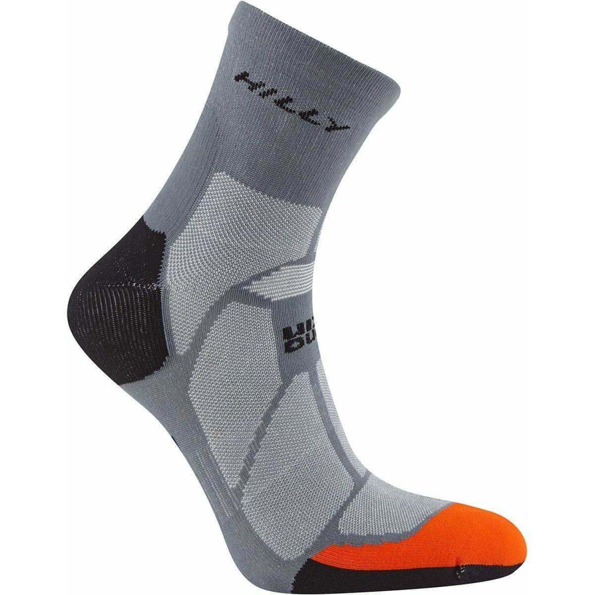 Hilly Marathon Fresh Anklet Running Socks - Grey 5060148538655 - Start Fitness