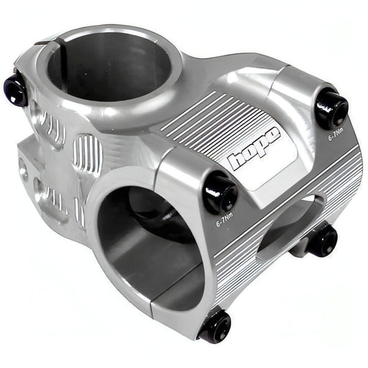 Hope AM Mountain Bike Stem 0 Deg OS - Silver 5055168071510 - Start Fitness