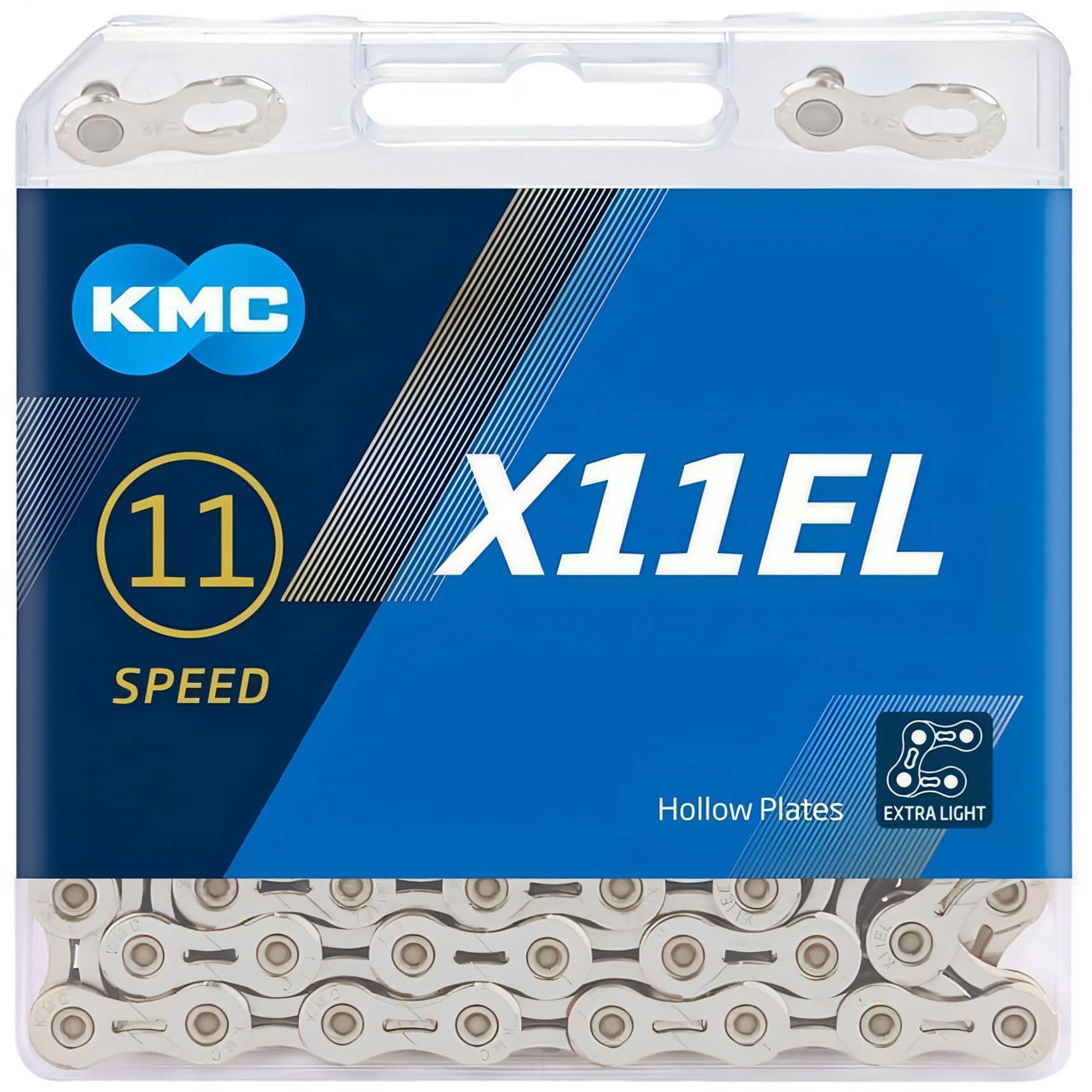 KMC X11 Extra Light 11 Speed Chain 118 Links - Silver – Start Fitness