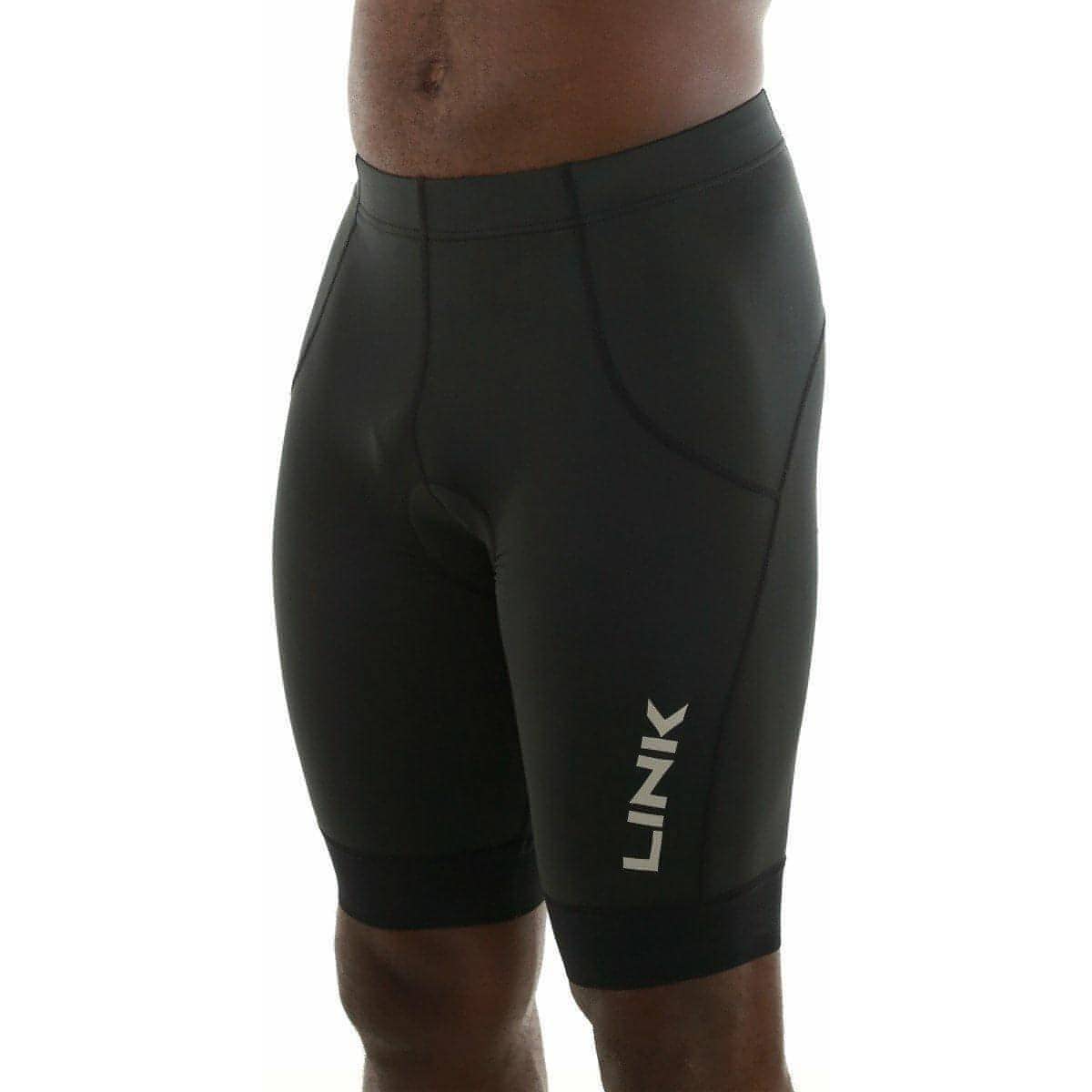 Link Ride Mens Cycling Short Tights - Black - Start Fitness