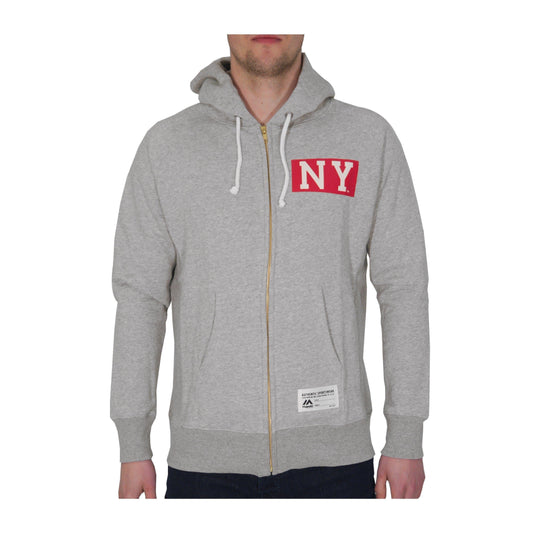 Majestic Athletic Naceri MLB NY Mens Hoody - Grey 5015011405930 - Start Fitness