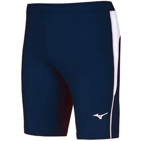 Mizuno Core Mens Short Running Tights - Blue 5054698240335 - Start Fitness