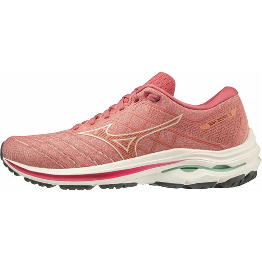 Mizuno Wave Inspire 18 Womens Running Shoes - Pink - Start Fitness