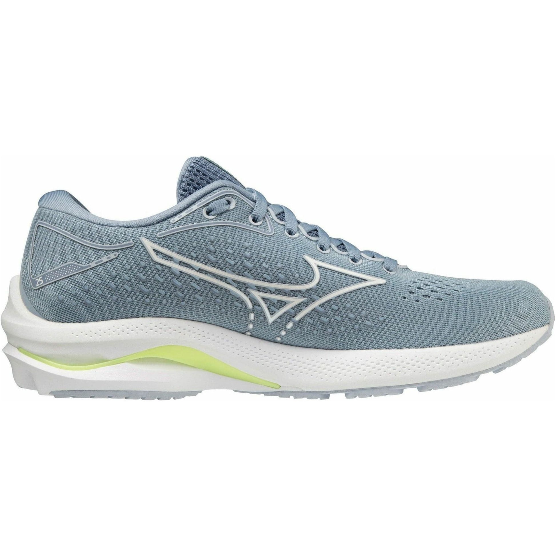 Mizuno Wave Rider 25 Womens Running Shoes - Blue - Start Fitness