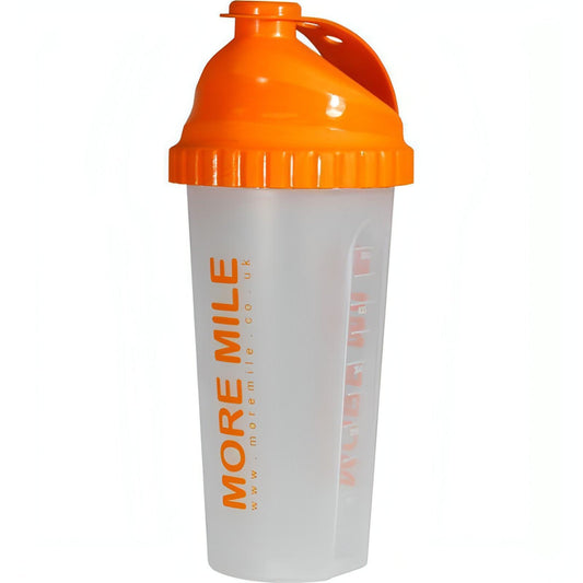 More Mile 650ml Protein Shaker - Orange 5055604338597 - Start Fitness