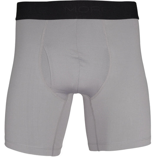 More Mile 7 Inch Mens Boxer Short - Grey - Start Fitness