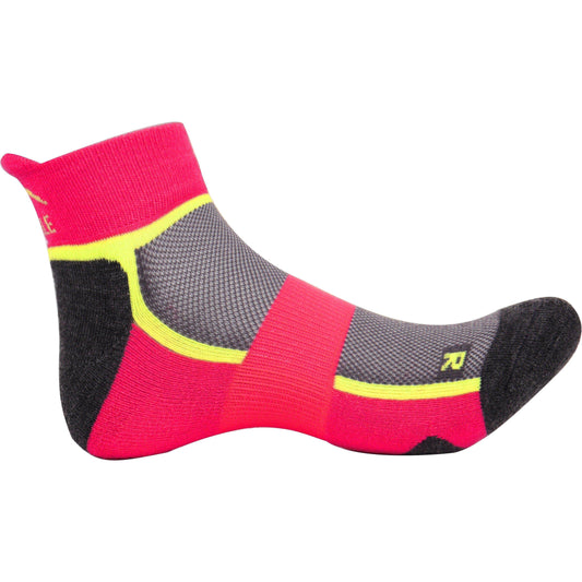 More Mile Bamboo Comfort Womens Running Socks - Pink 5055604364794 - Start Fitness