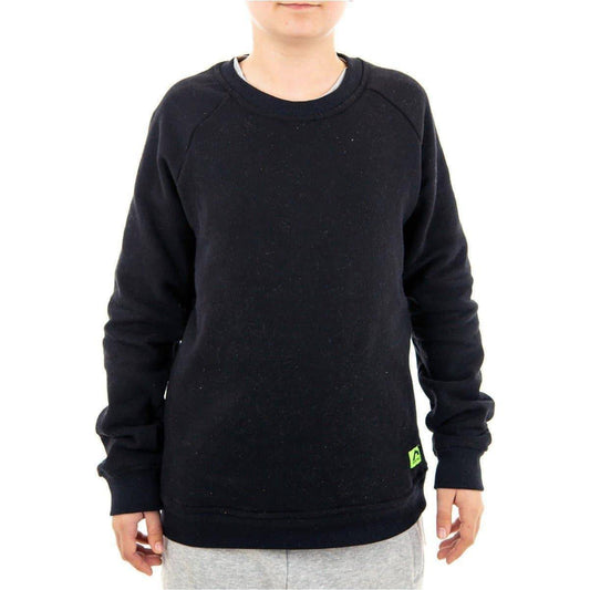 More Mile Boys Fleece Sweatshirt - Black - Start Fitness