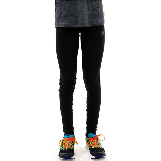 More Mile Girls Long Running Tights - Black - Start Fitness